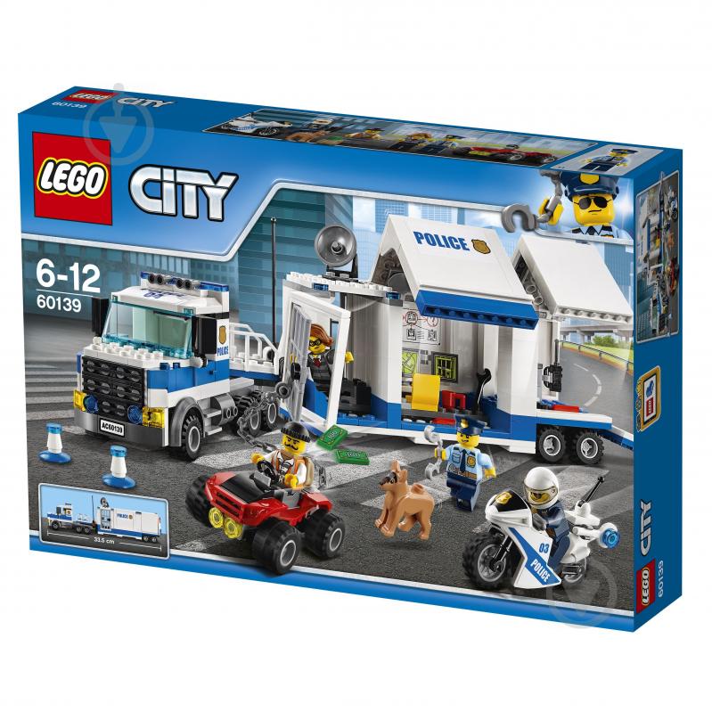 Конструктор LEGO City Мобильный командный центр 60139 - фото 5