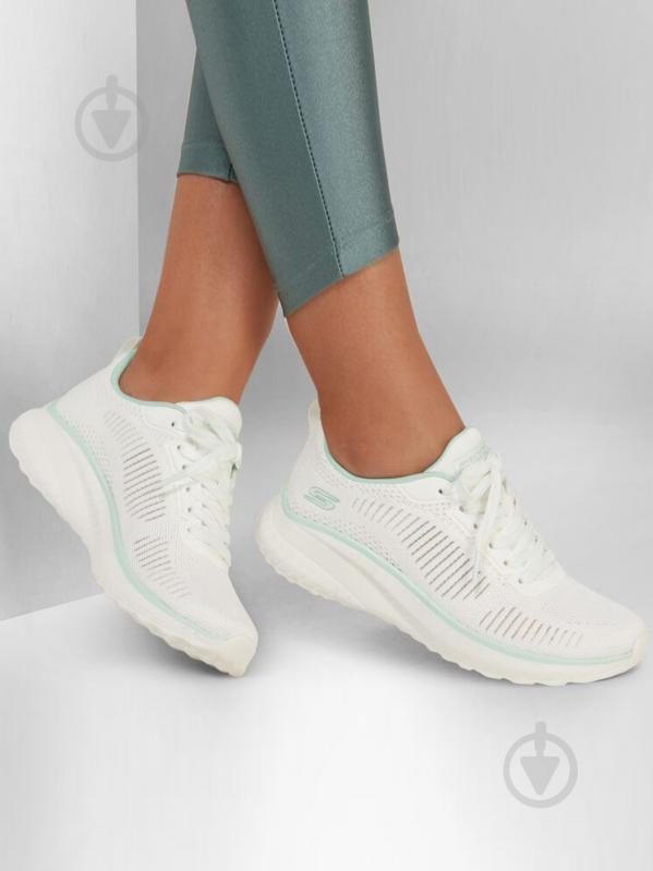Кроссовки женские демисезонные Skechers 117212 OFWT р.41 белые - фото 6