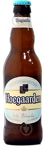 Пиво Hoegaarden White світле нефільтроване 4,9% 0,33 л - фото 1