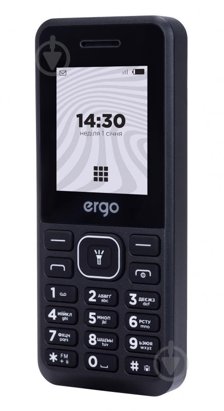 Мобільний телефон Ergo B181 Dual Sim black - фото 3