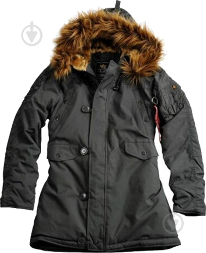 Куртка-парка женская зимняя Alpha Industries Explorer AL-IND-EX-GR р.L grey - фото 1