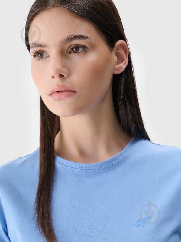 Футболка 4F TSHIRT F2255 4FWMM00TTSHF2255-32S р.M голубой - фото 2