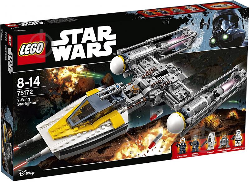 Конструктор LEGO Star Wars Звездный истребитель Y-Wing 75172 - фото 1