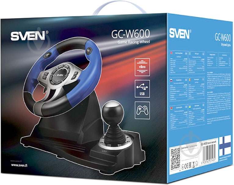 Руль игровой Sven GC-W600 - фото 8