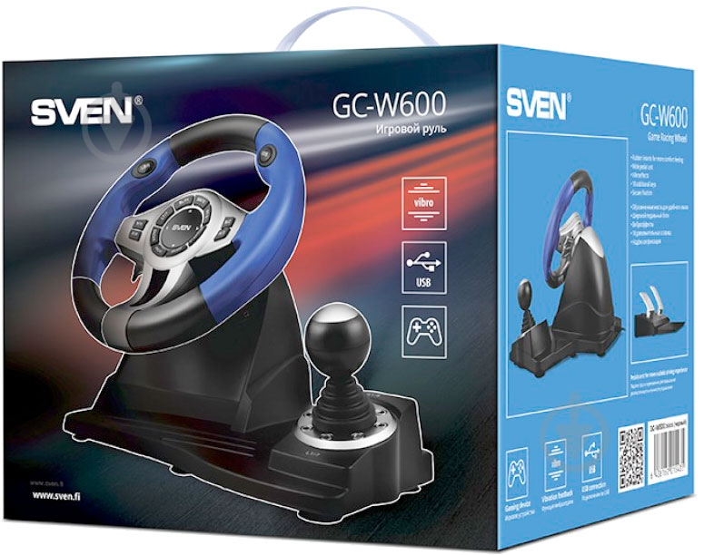 Руль игровой Sven GC-W600 - фото 7