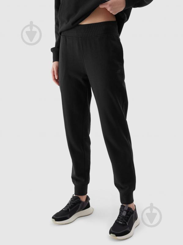 Штани 4F TROUSERS CAS F606 4FWSS24TTROF606-20S р. S чорний - фото 3