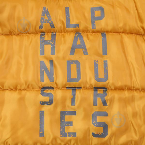 Куртка-парка мужская зимняя Alpha Industries Altitude AL-IND-AL-YL р.L желтая - фото 11