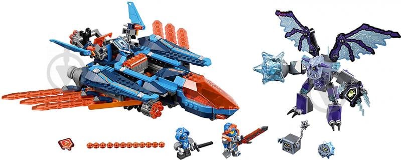 Конструктор LEGO Nexo Knights Самолет-истребитель Сокол Клэя 70351 - фото 2