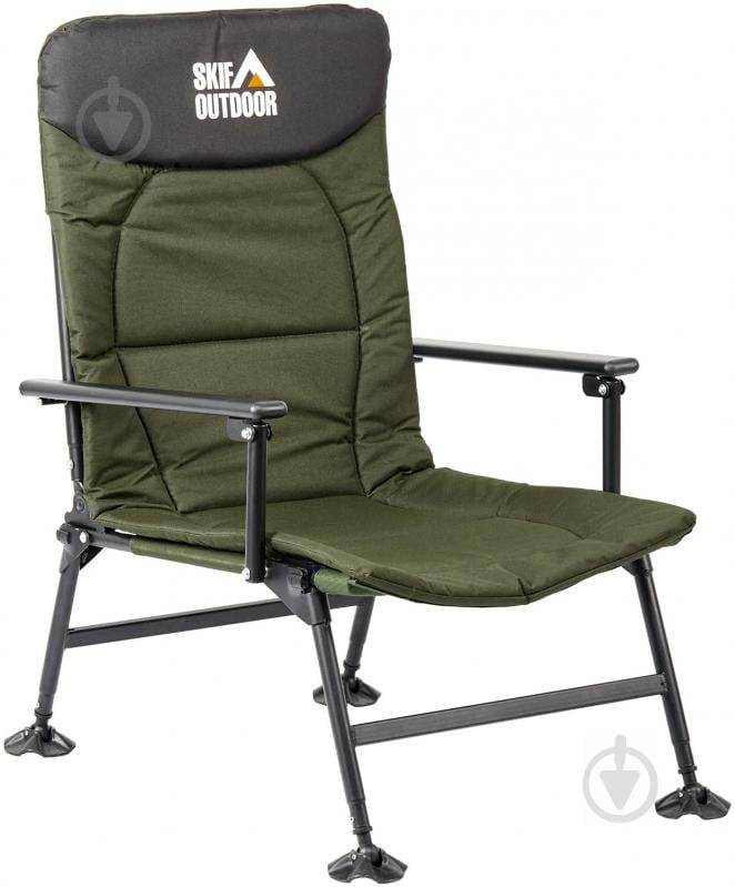 Кресло раскладное SKIF Outdoor Comfy M dark green - фото 1