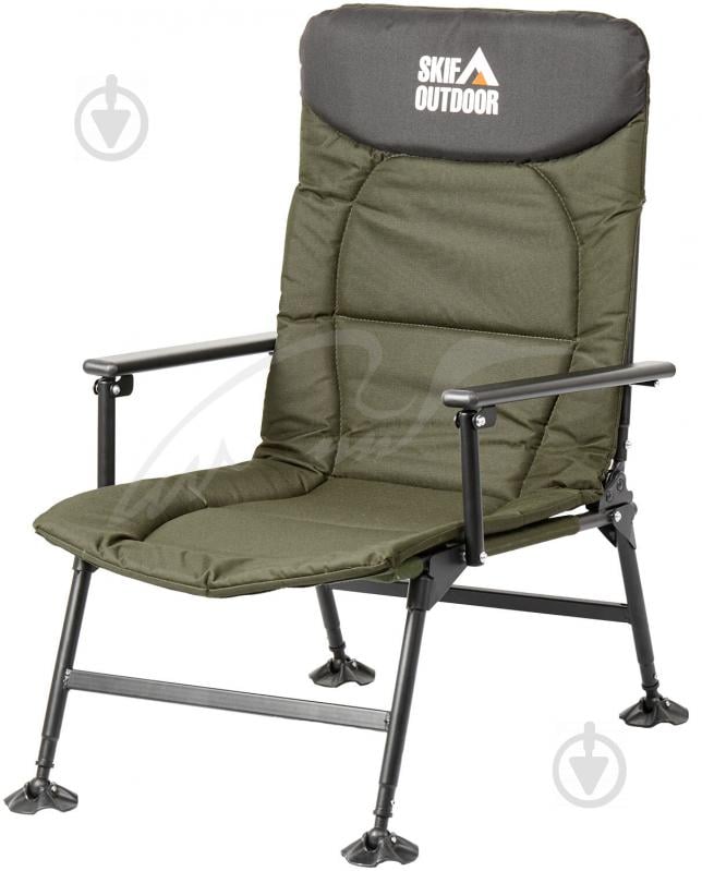 Кресло раскладное SKIF Outdoor Comfy M dark green - фото 2