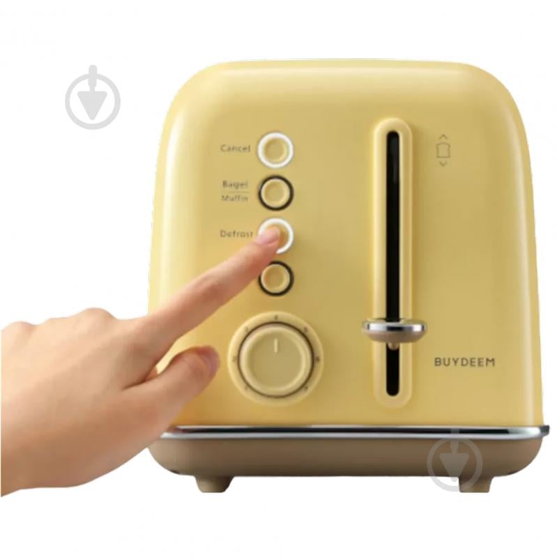 Тостер BUYDEEM DT620E Mellow Yellow (DT620E-MY/EU) - фото 4