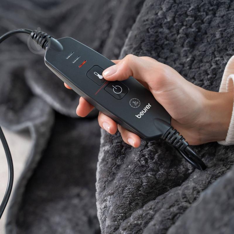 Электроодеяло Beurer HD 65 Dark Grey - фото 15