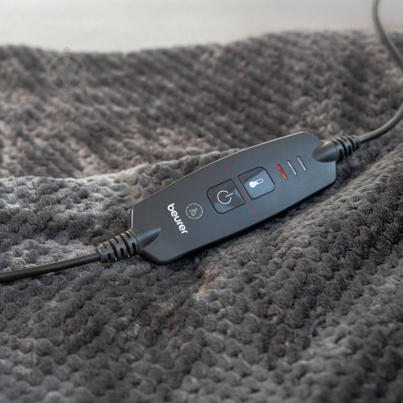 Электроодеяло Beurer HD 65 Dark Grey - фото 12