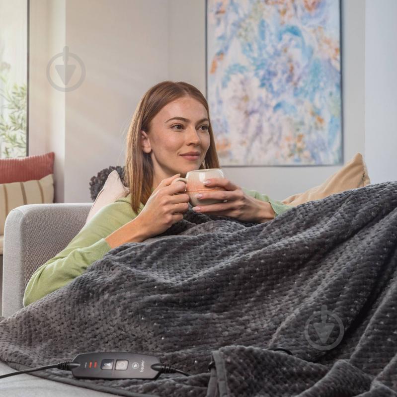 Электроодеяло Beurer HD 65 Dark Grey - фото 10