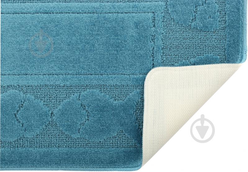 Набор ковриков Vonaldi Standart 55x85 см / 55x42,5 см голубой - фото 2