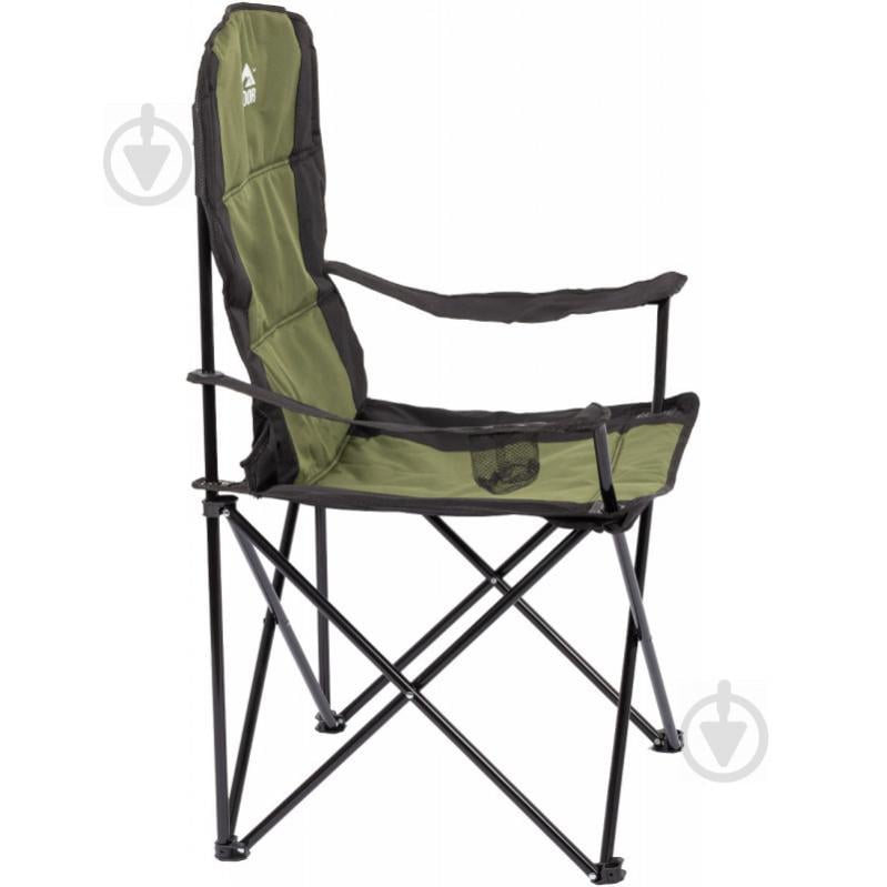 Кресло раскладное SKIF Outdoor Soft Base Black/olive - фото 2