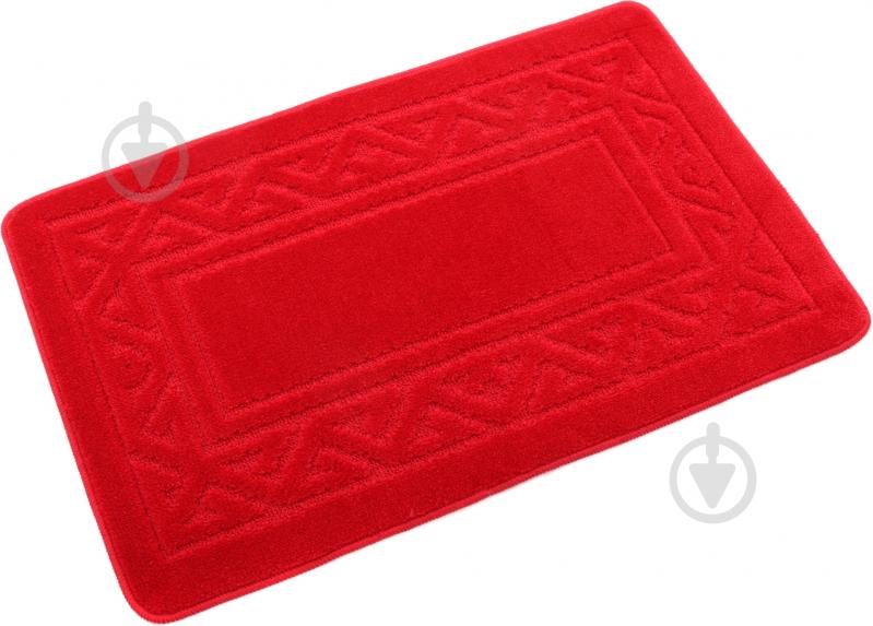 Набор ковриков Vonaldi Standart 55x85 см / 55x42,5 см красный - фото 4