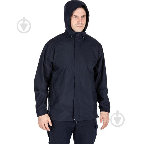 Куртка чоловіча демісезонна 5.11 Tactical ШТОРМОВА "DUTY RAIN SHELL" 48353-724 р.L темно-синя - фото 4