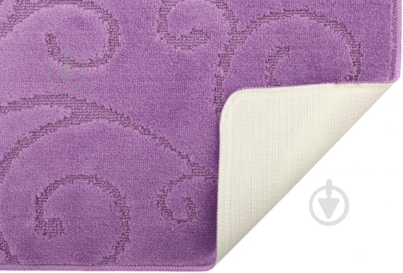 Набор ковриков Vonaldi Standart 55x85 см / 55x42,5 см сиреневый - фото 2