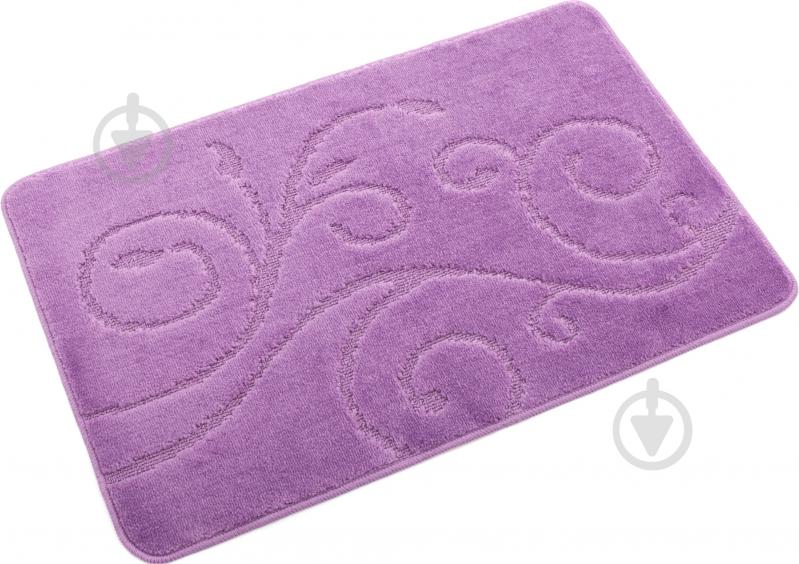 Набор ковриков Vonaldi Standart 55x85 см / 55x42,5 см сиреневый - фото 4