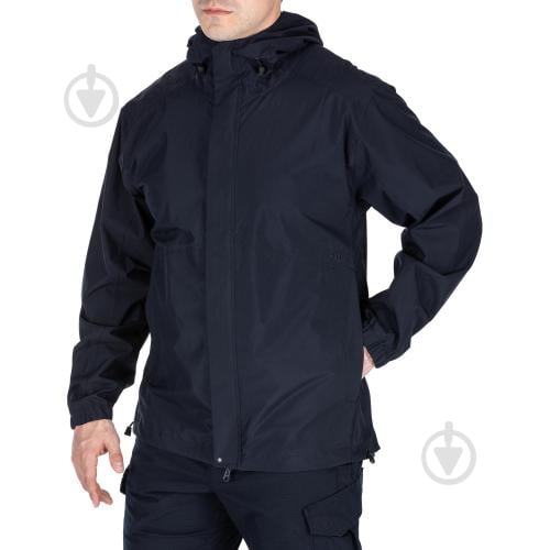 Куртка чоловіча демісезонна 5.11 Tactical ШТОРМОВА "DUTY RAIN SHELL" 48353-724 р.M темно-синя - фото 2