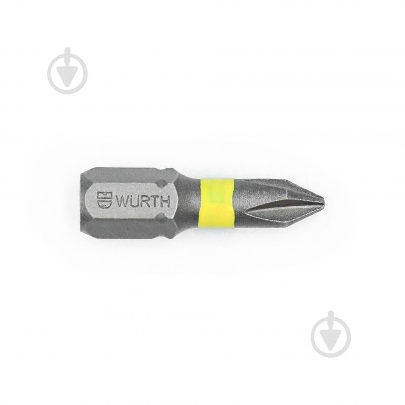 Бита WURTH PH1х25 мм 1/4" 2 шт. 1614176274902 - фото 6