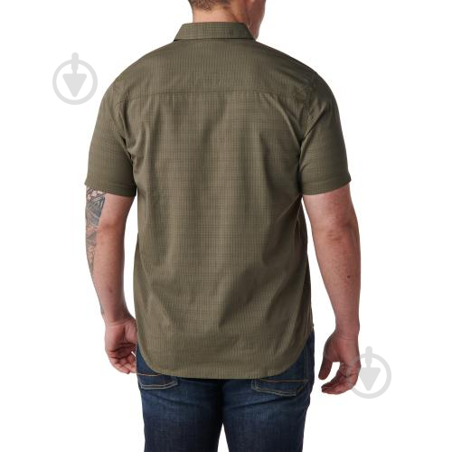 Сорочка 5.11 Tactical ТАКТИЧНА "AERIAL SHORT SLEEVE SHIRT" р.L [055] Khaki - фото 3