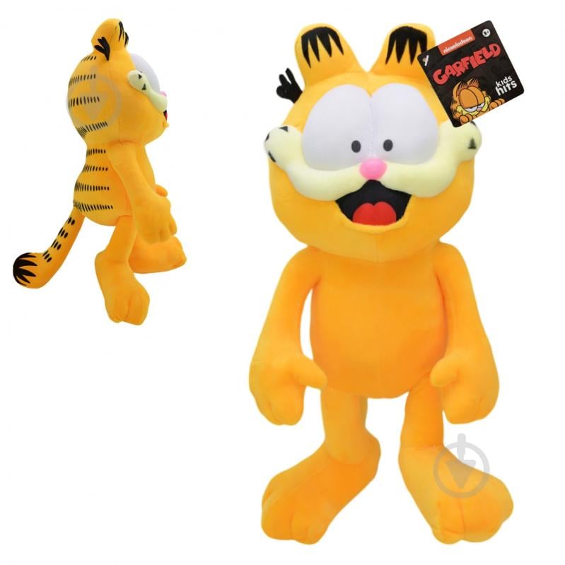 М'яка іграшка Shantou Garfield 36 см жовтий із чорним KH59/001 - фото 1