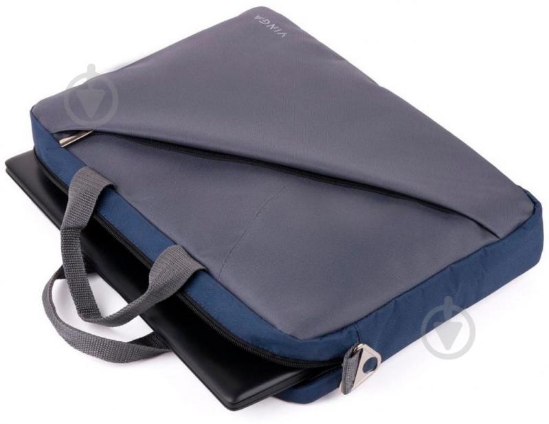 Сумка для ноутбука Vinga 15.6" grey (NB180GR) - фото 10 Сумка для ноутбука Vinga 15.6" grey (NB180GR) - фото 10