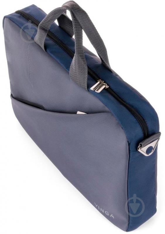 Сумка для ноутбука Vinga 15.6" grey (NB180GR) - фото 6 Сумка для ноутбука Vinga 15.6" grey (NB180GR) - фото 6