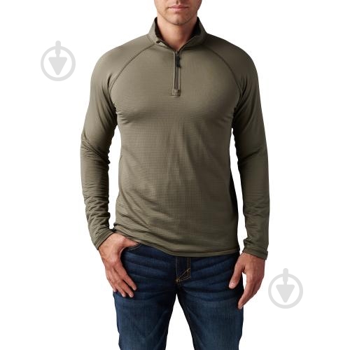 Термореглан 5.11 Tactical "STRATOS 1/4 ZIP" 72235-186 р.L зелений - фото 1