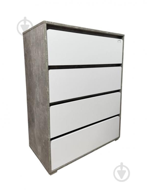 УЦЕНКА! Комод Lion. Арт-2 бетон/нимфея альба (УЦ №2847) - фото 2