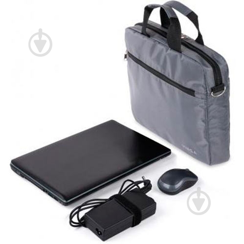 Сумка для ноутбука Vinga 14" grey (NB140GR) - фото 2