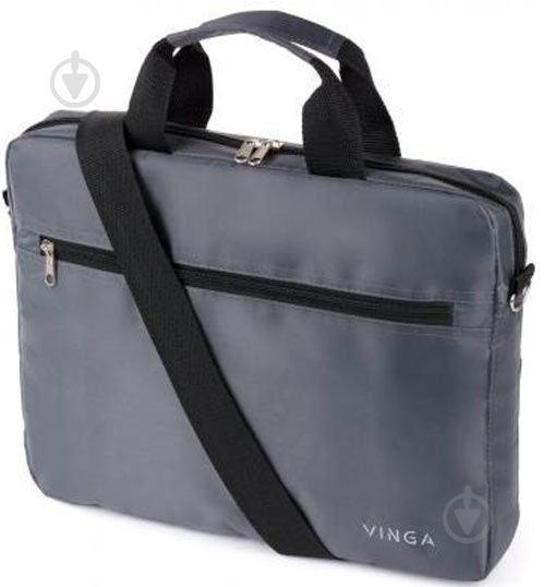 Сумка для ноутбука Vinga 14" grey (NB140GR) - фото 5