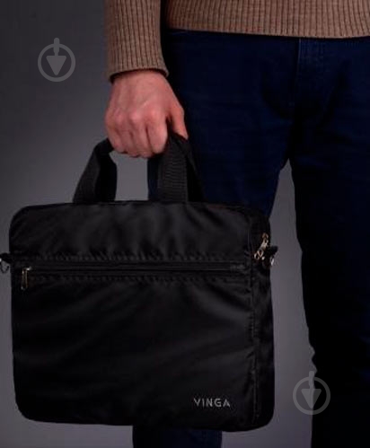 Сумка для ноутбука Vinga 14" black (NB140BK) - фото 6