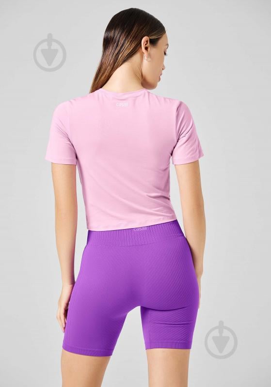 Лосини жін.  р.S фіолетовий 23140-475 SEAMLESS GRAPHICAL RIB BIKE TIGHTS LIBERTY LILAC,S Casall SS24 - фото 2