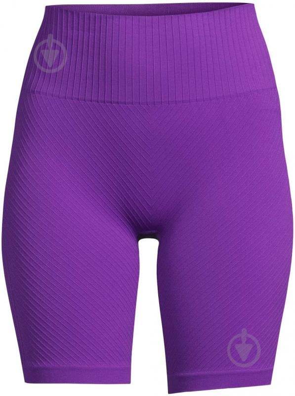 Лосини жін.  р.S фіолетовий 23140-475 SEAMLESS GRAPHICAL RIB BIKE TIGHTS LIBERTY LILAC,S Casall SS24 - фото 3