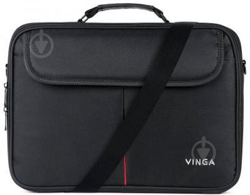 Сумка для ноутбука Vinga 15.6" black (NB201BK) - фото 1 Сумка для ноутбука Vinga 15.6" black (NB201BK) - фото 1