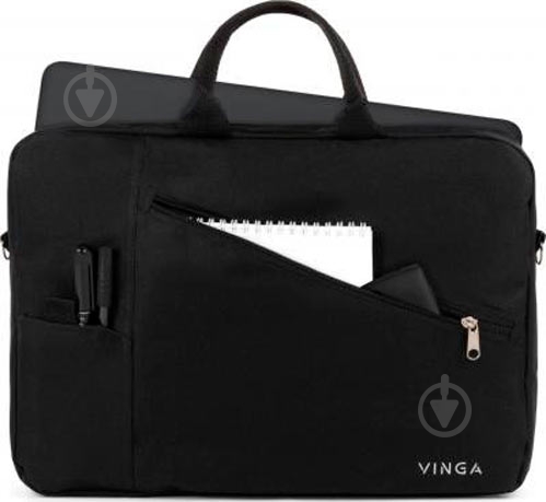 Сумка для ноутбука Vinga 17" black (NB320BK) - фото 2 Сумка для ноутбука Vinga 17" black (NB320BK) - фото 2