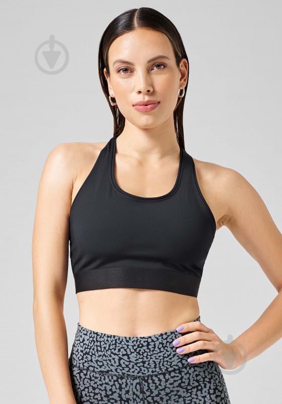 Бра жін.  р.S чорний 24180-901 GRAPHIC SPORTS BRA BLACK,XS Casall SS24 - фото 1