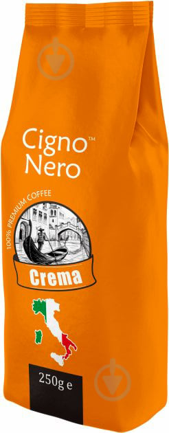 Кофе молотый Cigno Nero Crema 250 г - фото 1