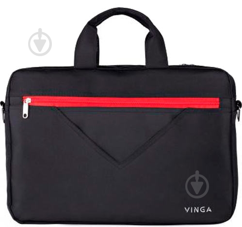Сумка для ноутбука Vinga 15.6" black/red (NB250BR) - фото 1