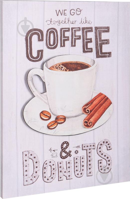 Картина Сoffee donuts 30x40 см XCM178349F - фото 2