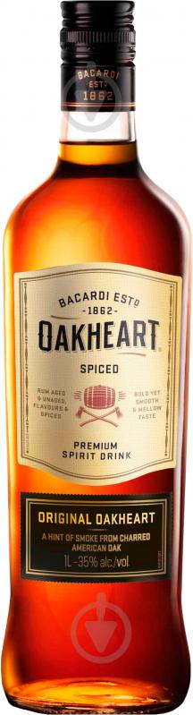 Напій ромовий Oakheart Oakheart 1 л - фото 1