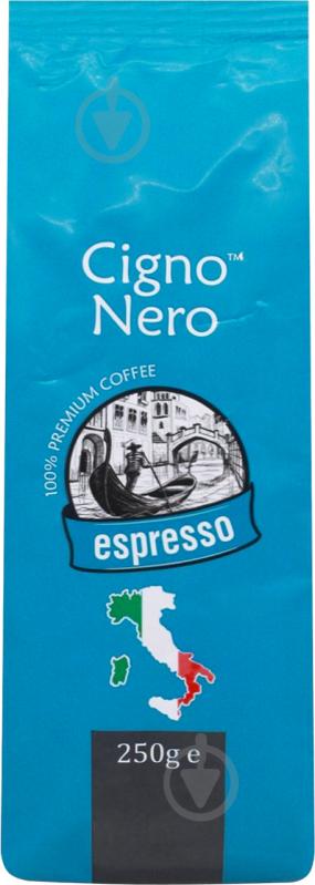 Кава мелена Cigno Nero Espresso 250 г - фото 1