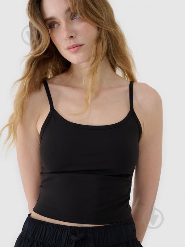 Майка 4F SLEEVELESS F127 4FWSS25TSLEF127-20S р.M чорний - фото 2