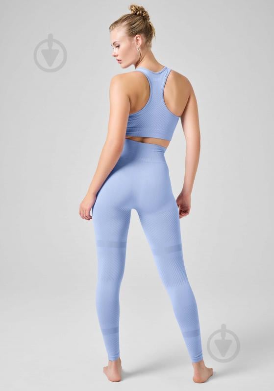 Лосини жін.  р.S блакитний 21514-479 ESSENTIAL BLOCK SEAMLESS HIGH WAIST TIGHTS BREEZE BLUE,S Casall - фото 2