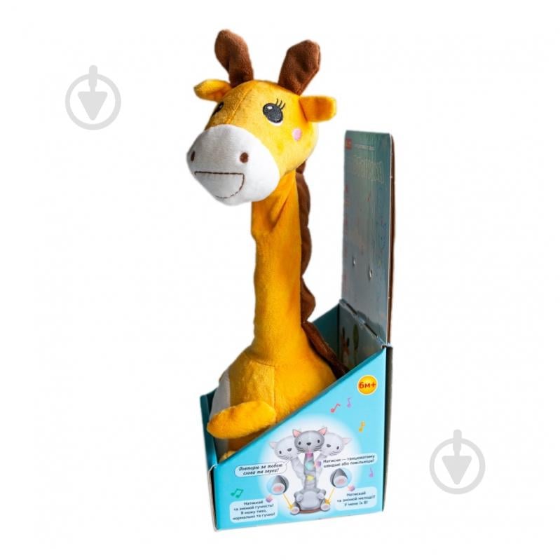 Игрушка мягкая интерактивная Ranok Creative Жираф 556107 - фото 3 Игрушка мягкая интерактивная Ranok Creative Жираф 556107 - фото 3