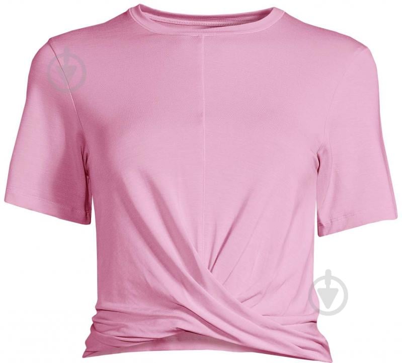 Футболка жін.  р.40 рожевий 23111-474 DELIGHT SHORT WRAP TEE ORCHID PINK,34 Casall SS24 - фото 3