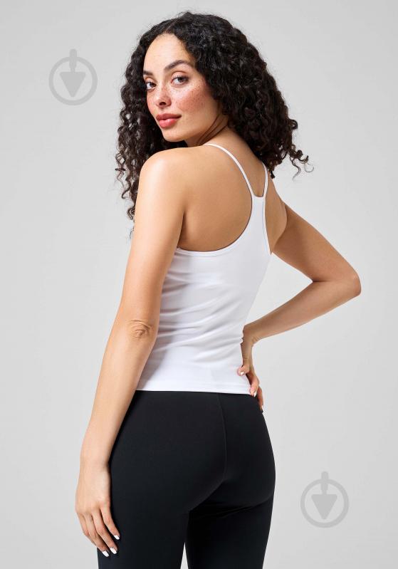 Футболка жін.  р.38 білий 23229-001 BUILT-IN-BRA HALTERNECK TANK WHITE,34 Casall SS24 - фото 3